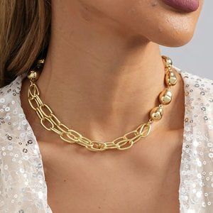 Bimini Beachwear Boho Adjustable Necklace - 14kt Gold Vermeil